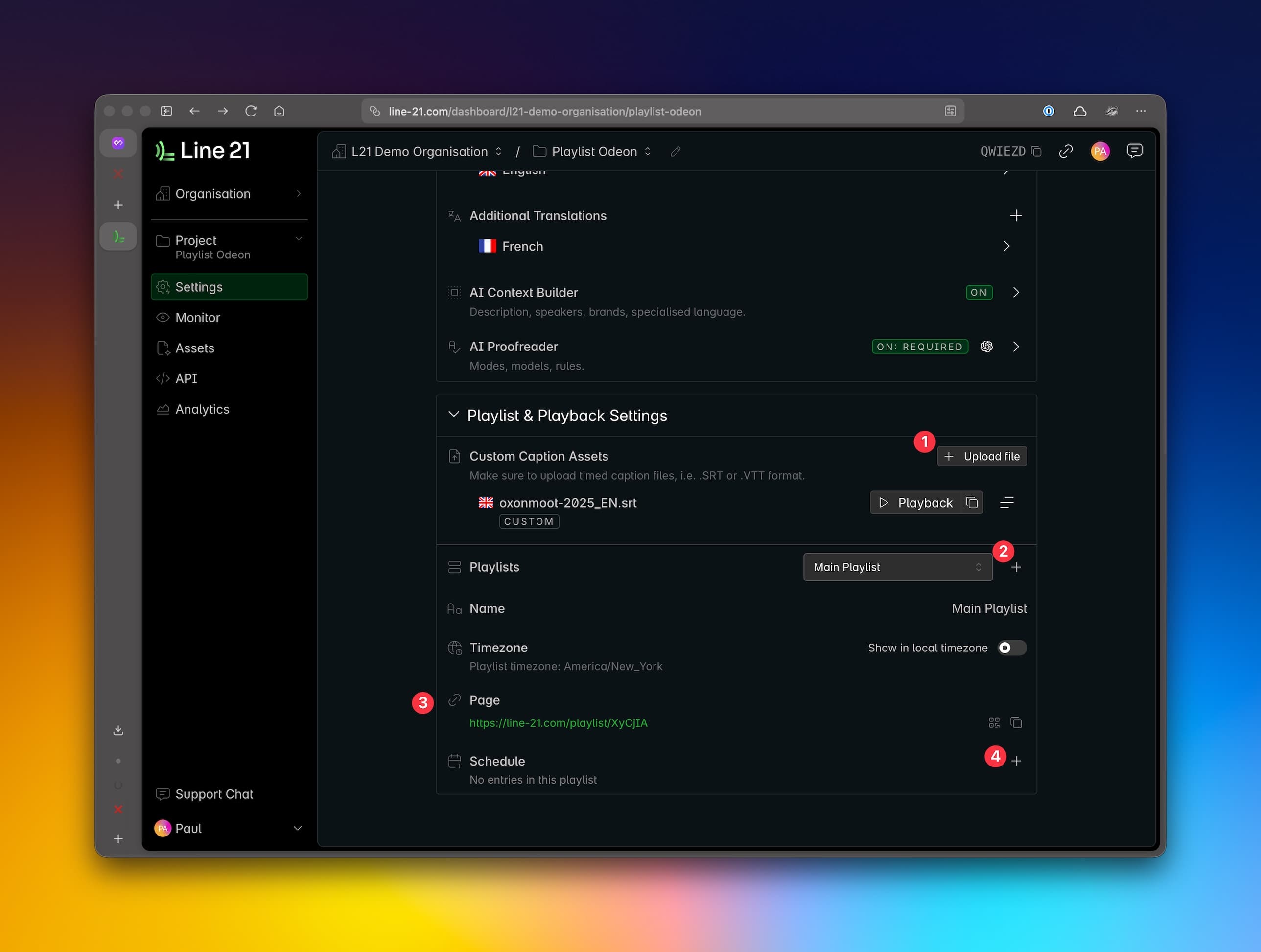 Playlists